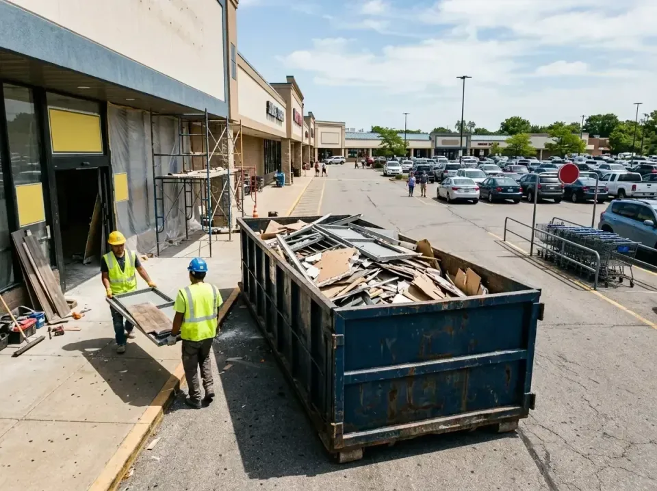 retail-store-renovation-debris-003 — frequently asked questions, Roll-off Dumpster Rentals in Glenwood, IA